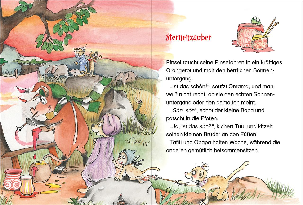 Beispielinhalt (Bild) Tafiti und das Geheimnis der Sterne (Band 14)