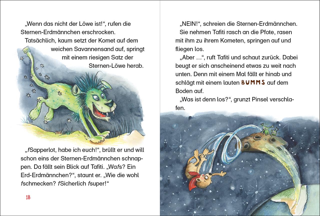 Beispielinhalt (Bild) Tafiti und das Geheimnis der Sterne (Band 14)