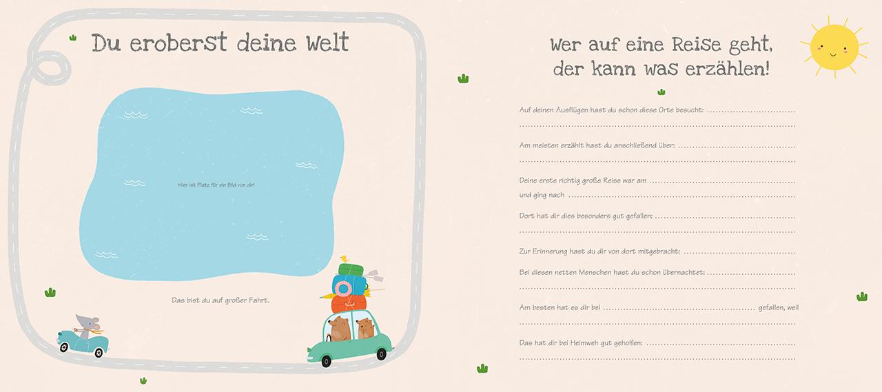 Beispielinhalt (Bild) Du bist einfach wundervoll - Dein Babyalbum