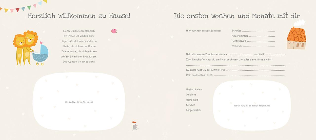 Beispielinhalt (Bild) Du bist einfach wundervoll - Dein Babyalbum
