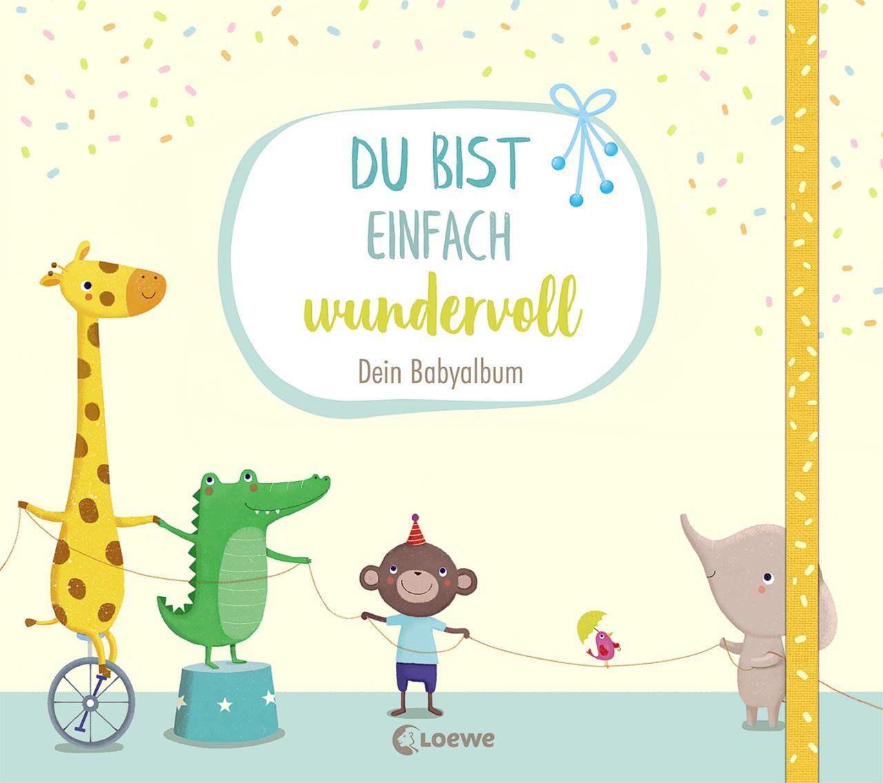 Vorderes Coverbild Du bist einfach wundervoll - Dein Babyalbum