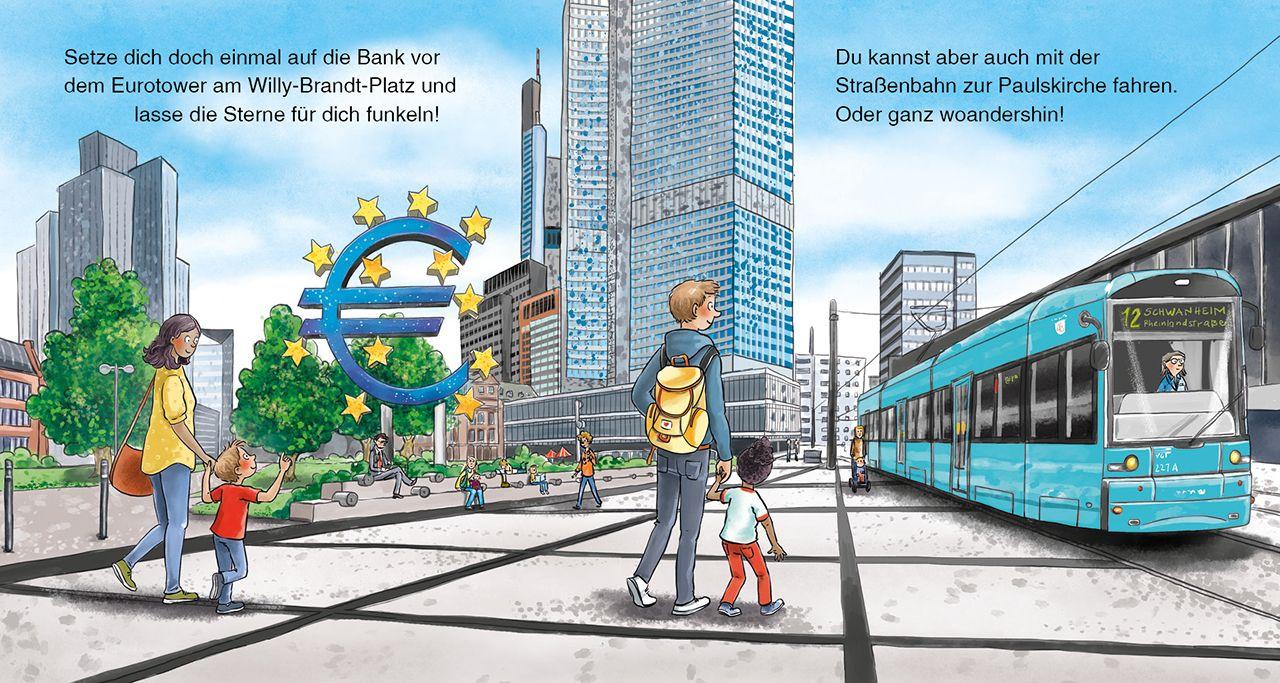 Beispielinhalt (Bild) Gute Nacht, Frankfurt