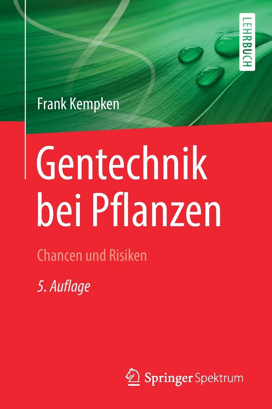 Vorderes Coverbild Gentechnik bei Pflanzen