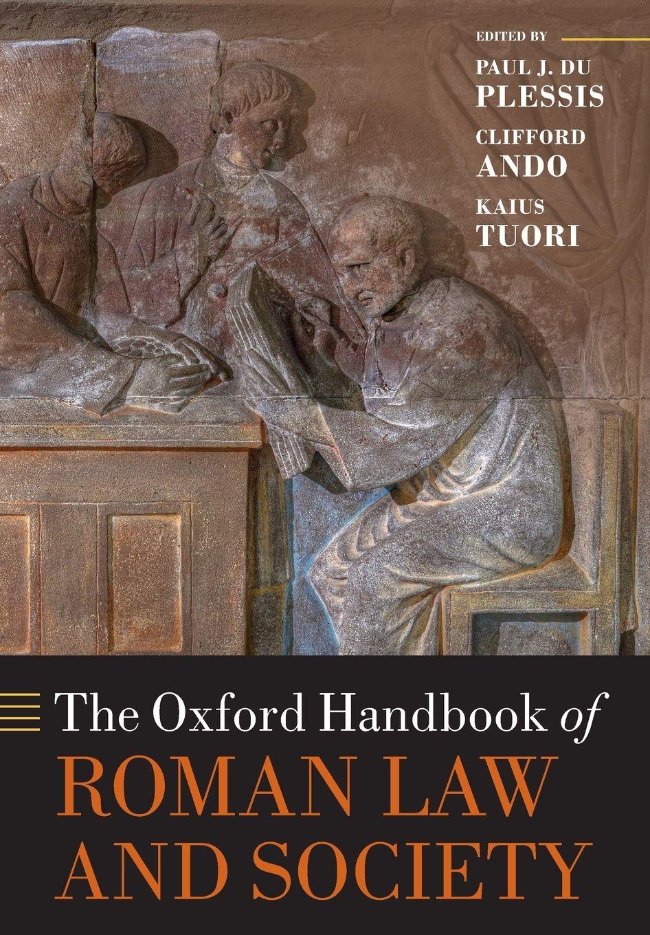 Vorderes Coverbild The Oxford Handbook of Roman Law and Society