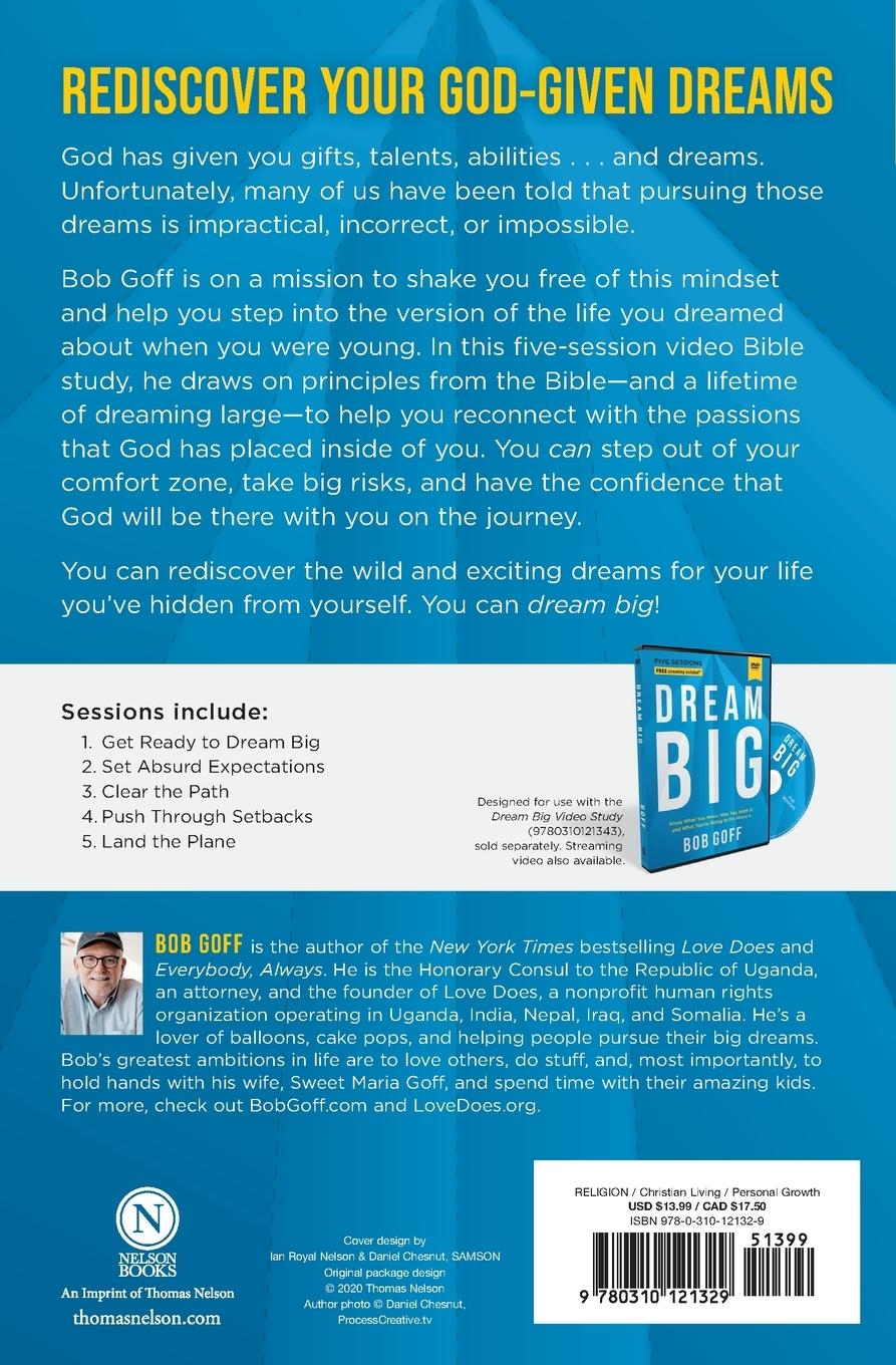 Rückseitencover The Dream Big Bible Study Guide