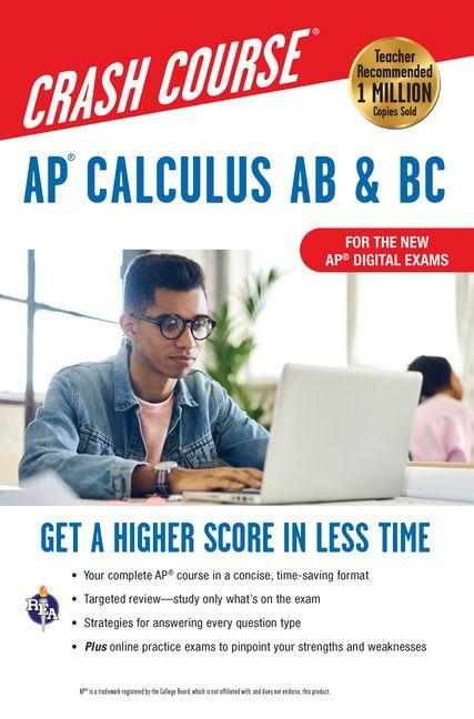 Vorderes Coverbild Ap(r) Calculus AB & BC Crash Course 3rd Ed., Book + Online