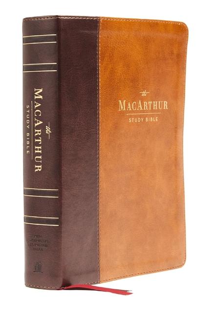 Vorderes Coverbild Nasb, MacArthur Study Bible, 2nd Edition, Leathersoft, Brown, Comfort Print