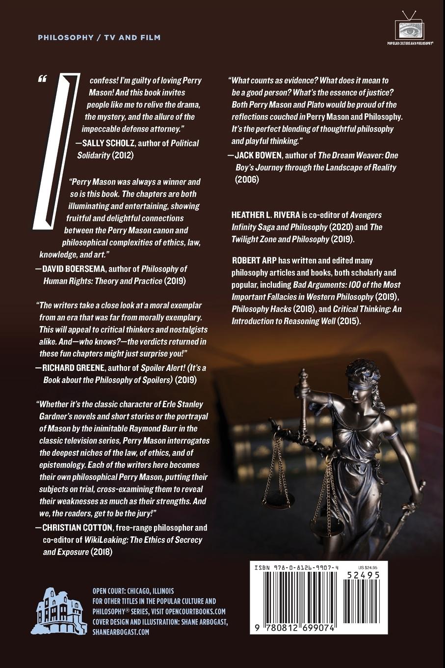 Rückseitencover Perry Mason and Philosophy