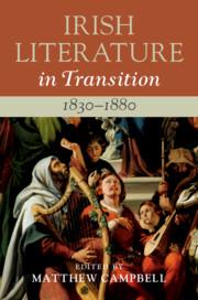 Vorderes Coverbild Irish Literature in Transition, 1830-1880