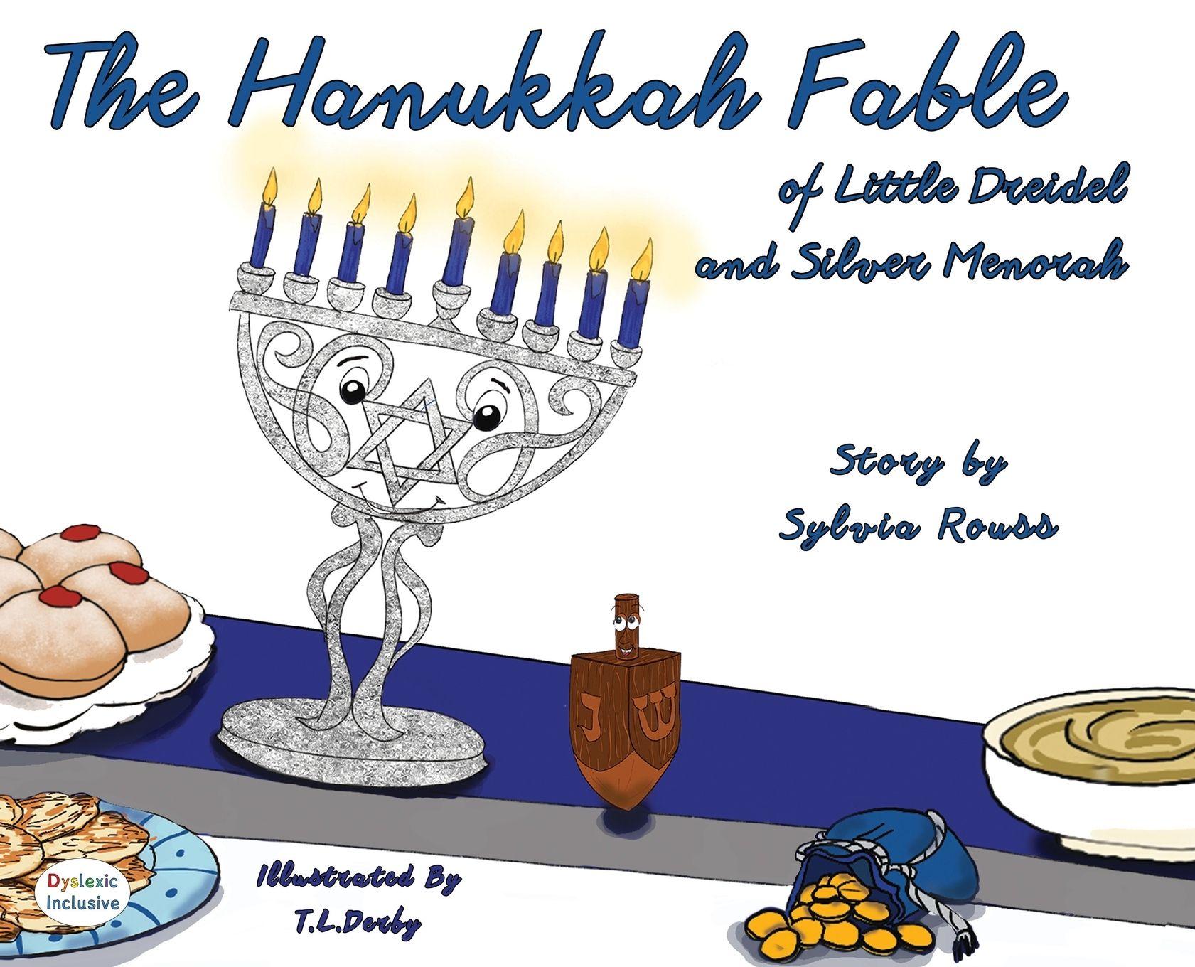 Vorderes Coverbild The Hanukkah Fable of Little Dreidel and Silver Menorah