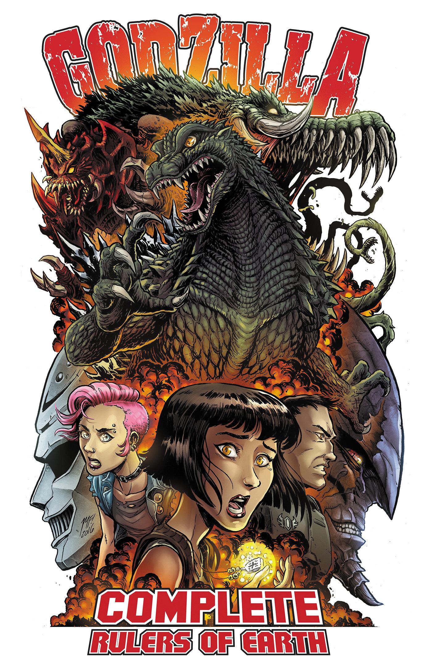 Vorderes Coverbild Godzilla: Complete Rulers of Earth Volume 1