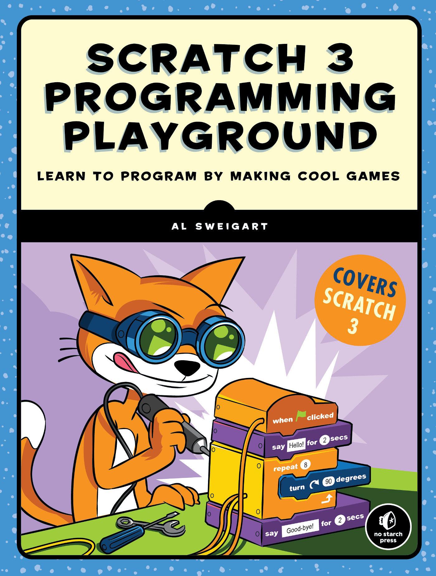 Vorderes Coverbild Scratch 3 Programming Playground