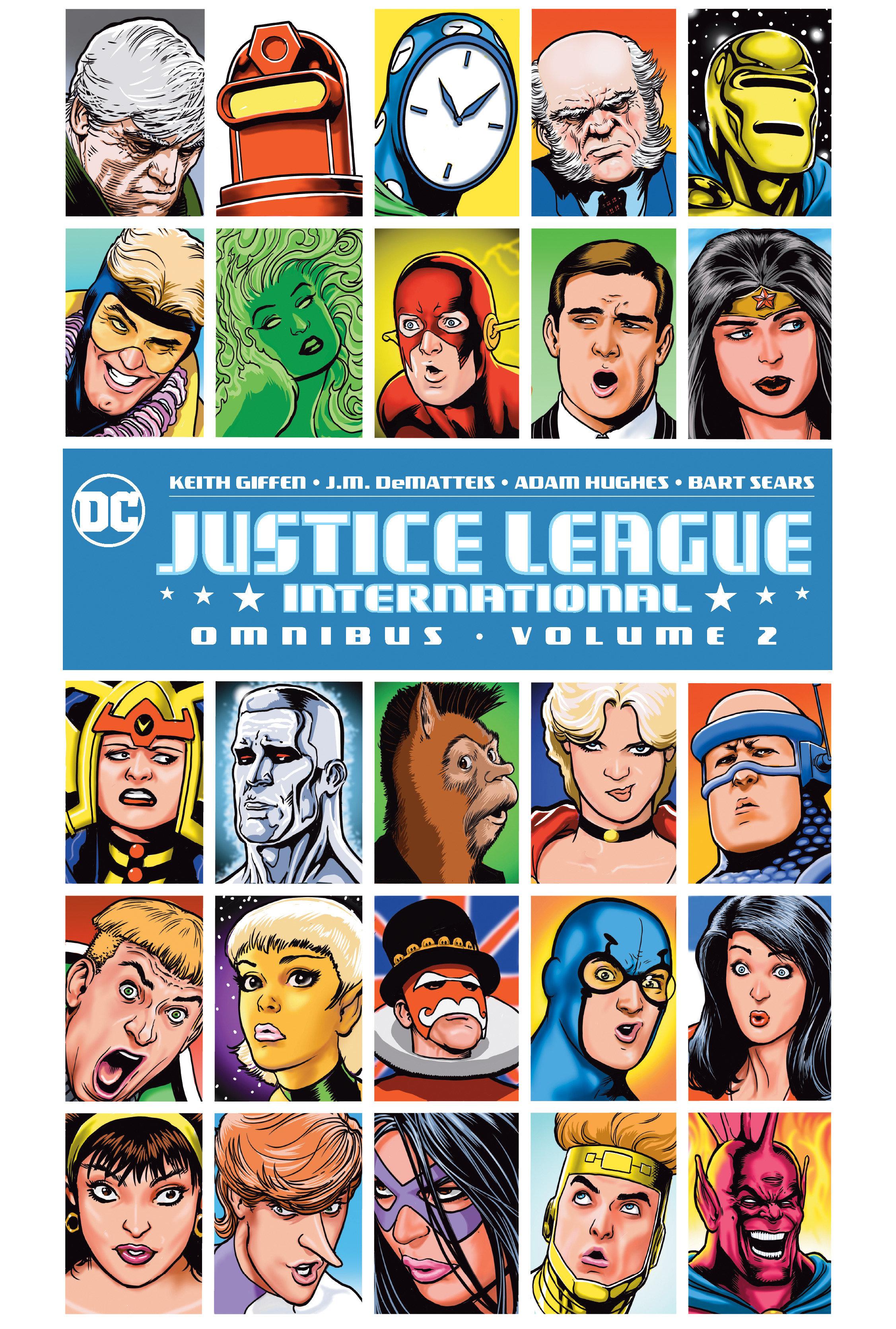 Vorderes Coverbild Justice League International Omnibus Volume 2