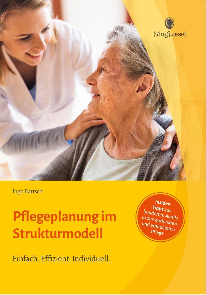 Vorderes Coverbild Pflegeplanung im Strukturmodell. Effizient und individuell beschreiben.