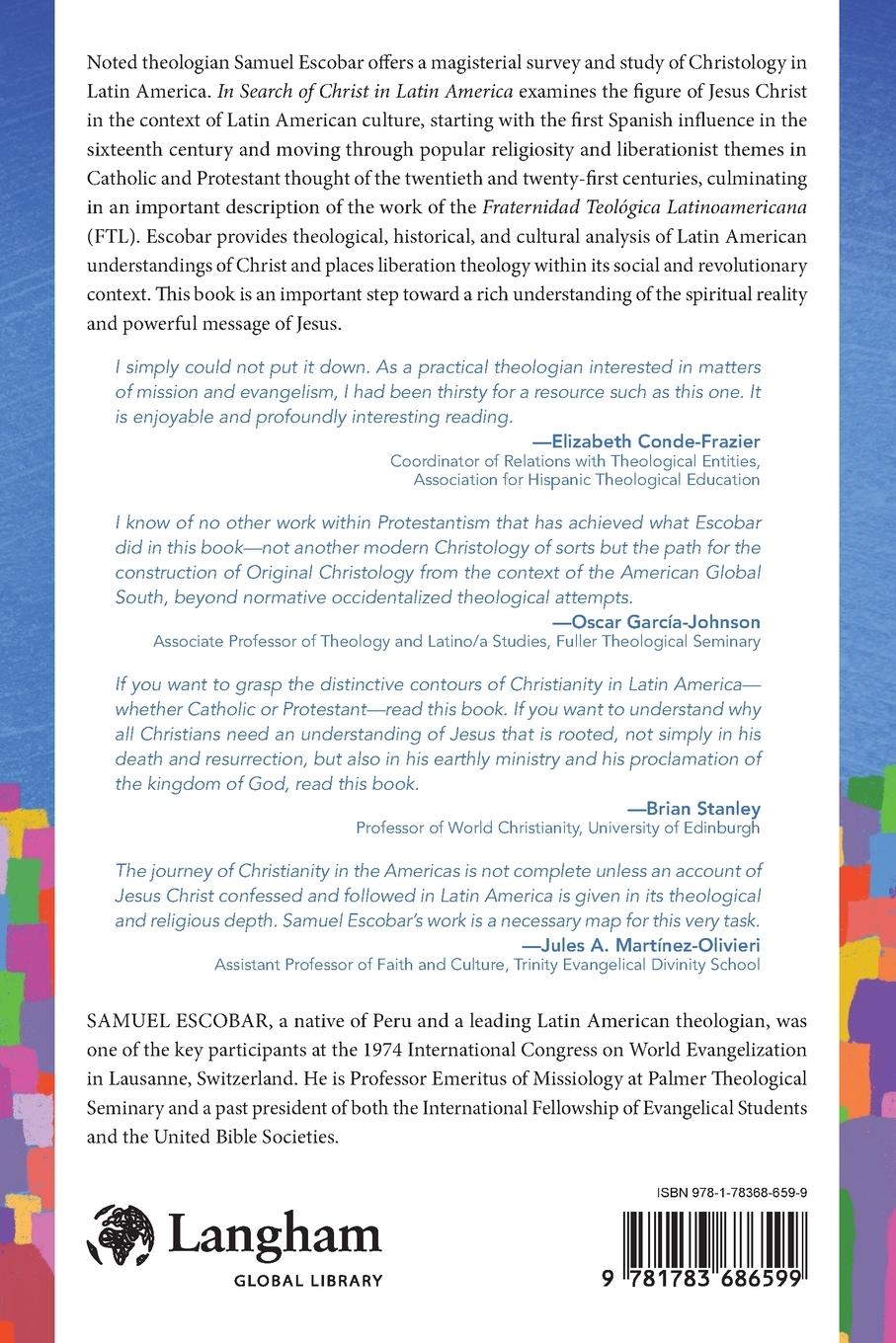 Rückseitencover In Search of Christ in Latin America