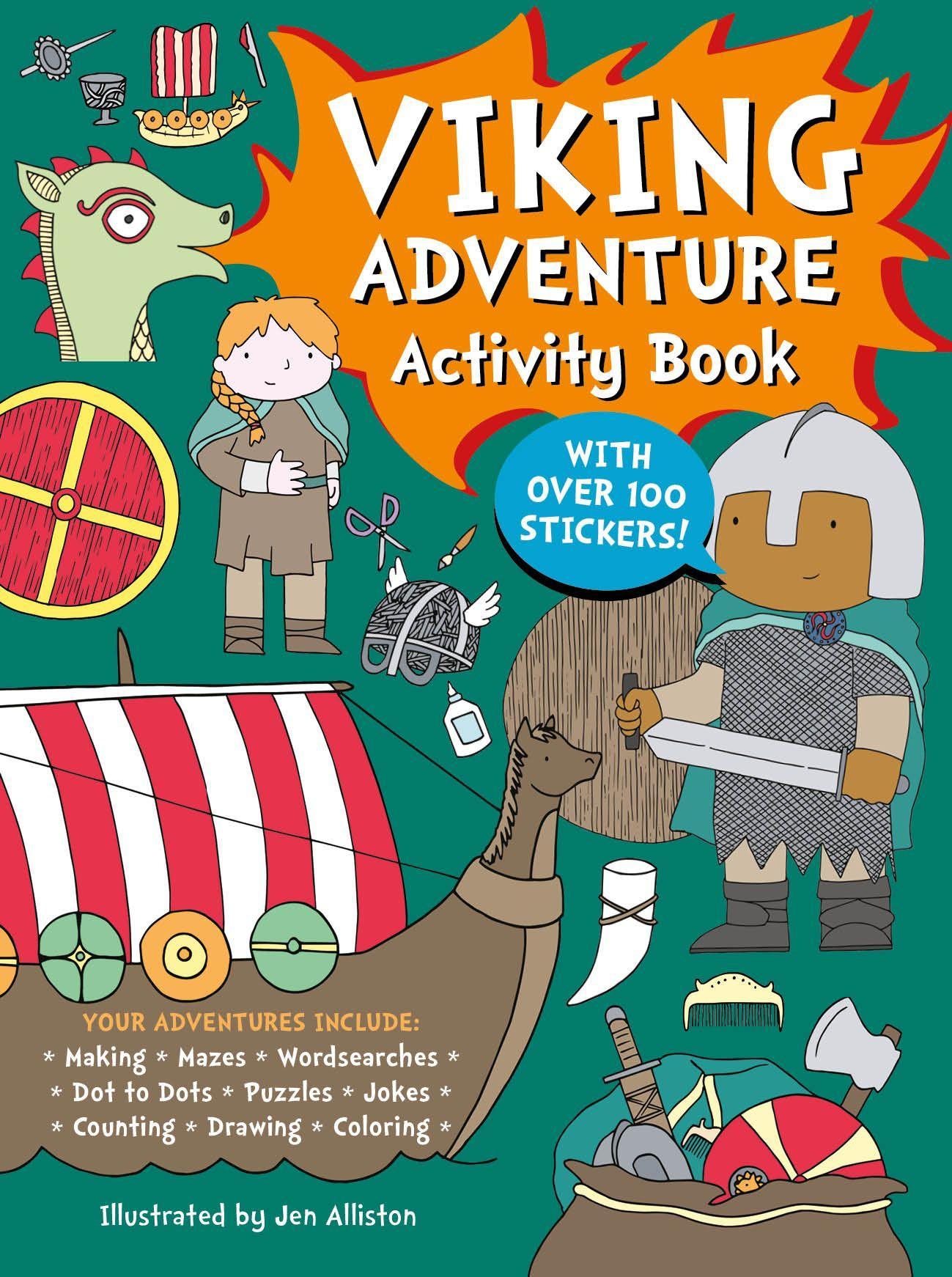 Vorderes Coverbild Viking Adventure Activity Book