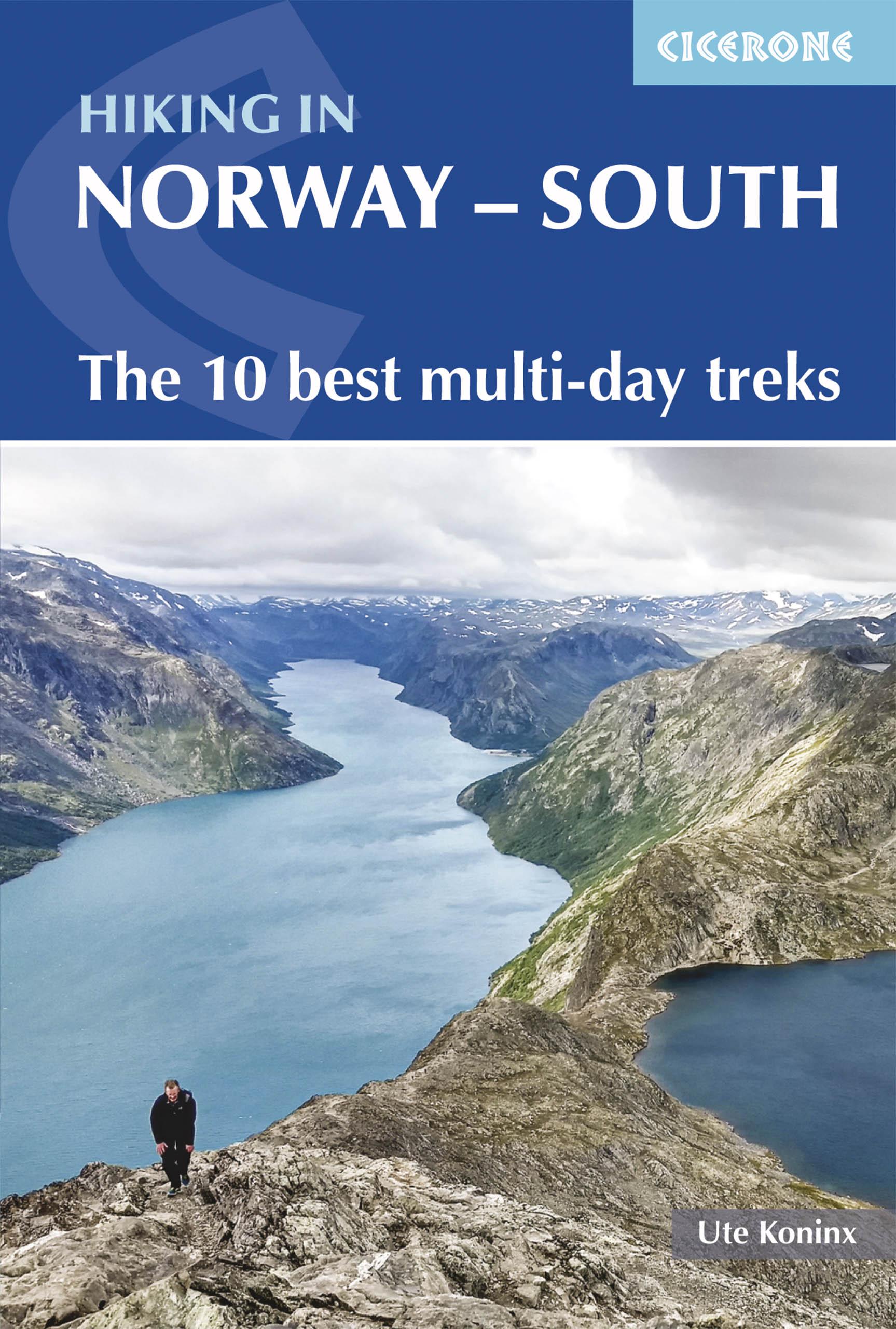 Vorderes Coverbild Hiking in Norway - South