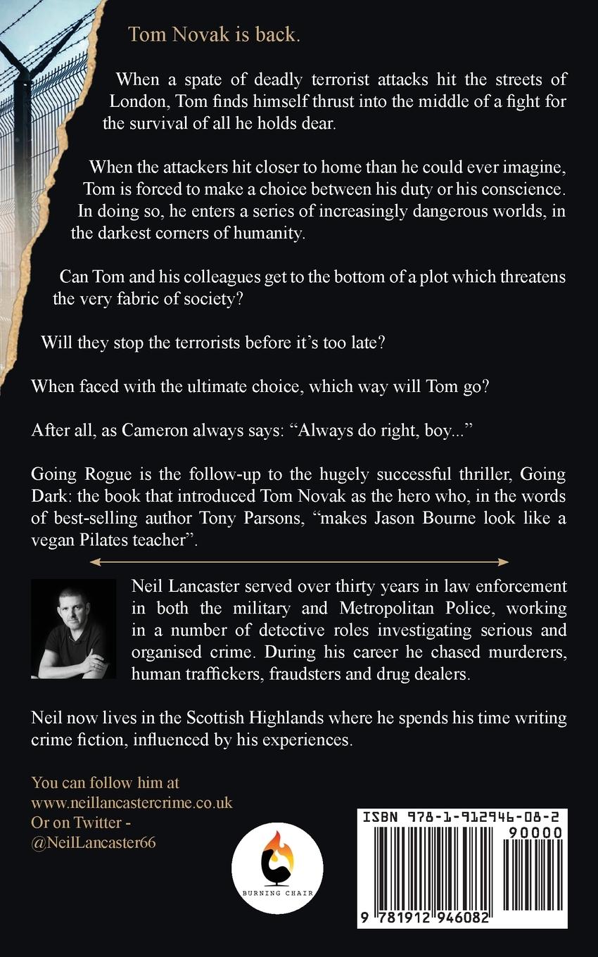 Rückseitencover Going Rogue