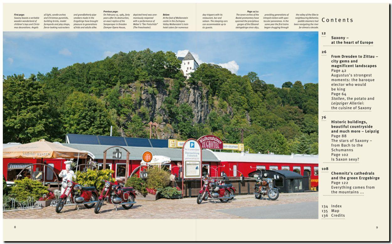 Beispielinhalt (Bild) Journey through Saxony - Reise durch Sachsen