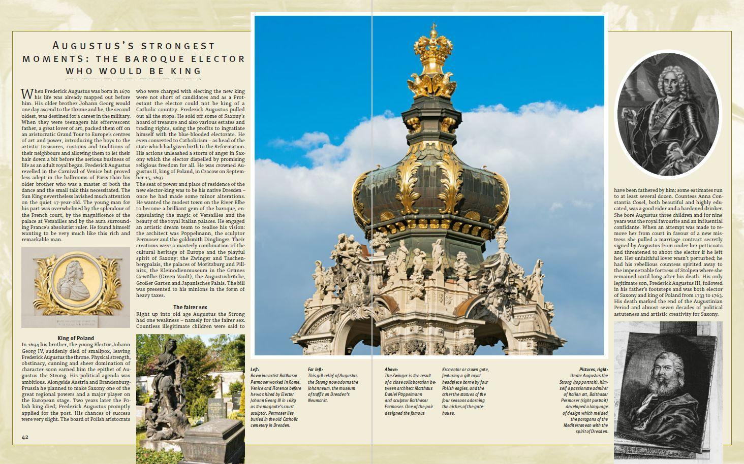 Beispielinhalt (Bild) Journey through Saxony - Reise durch Sachsen