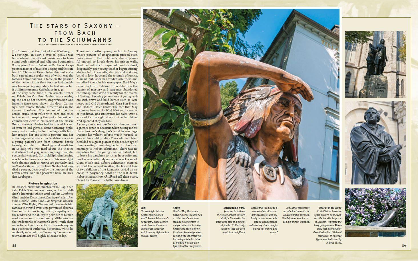 Beispielinhalt (Bild) Journey through Saxony - Reise durch Sachsen