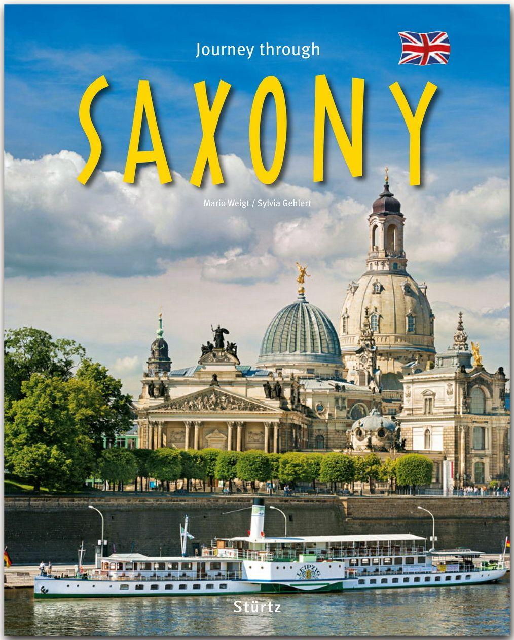 Vorderes Coverbild Journey through Saxony - Reise durch Sachsen