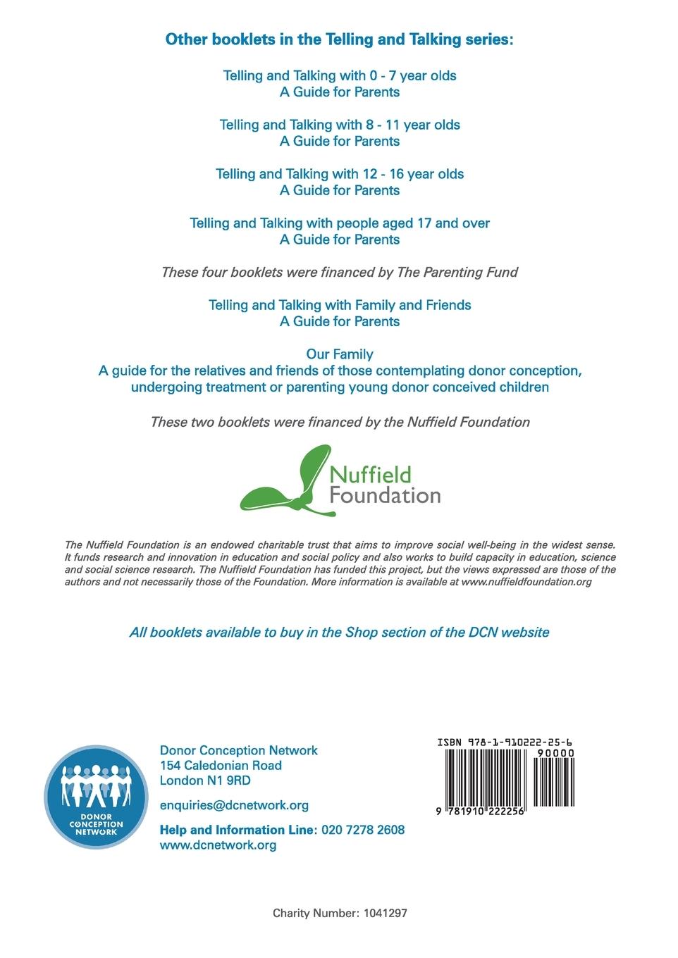 Rückseitencover Mixed Blessings - Building a family with and without donor help