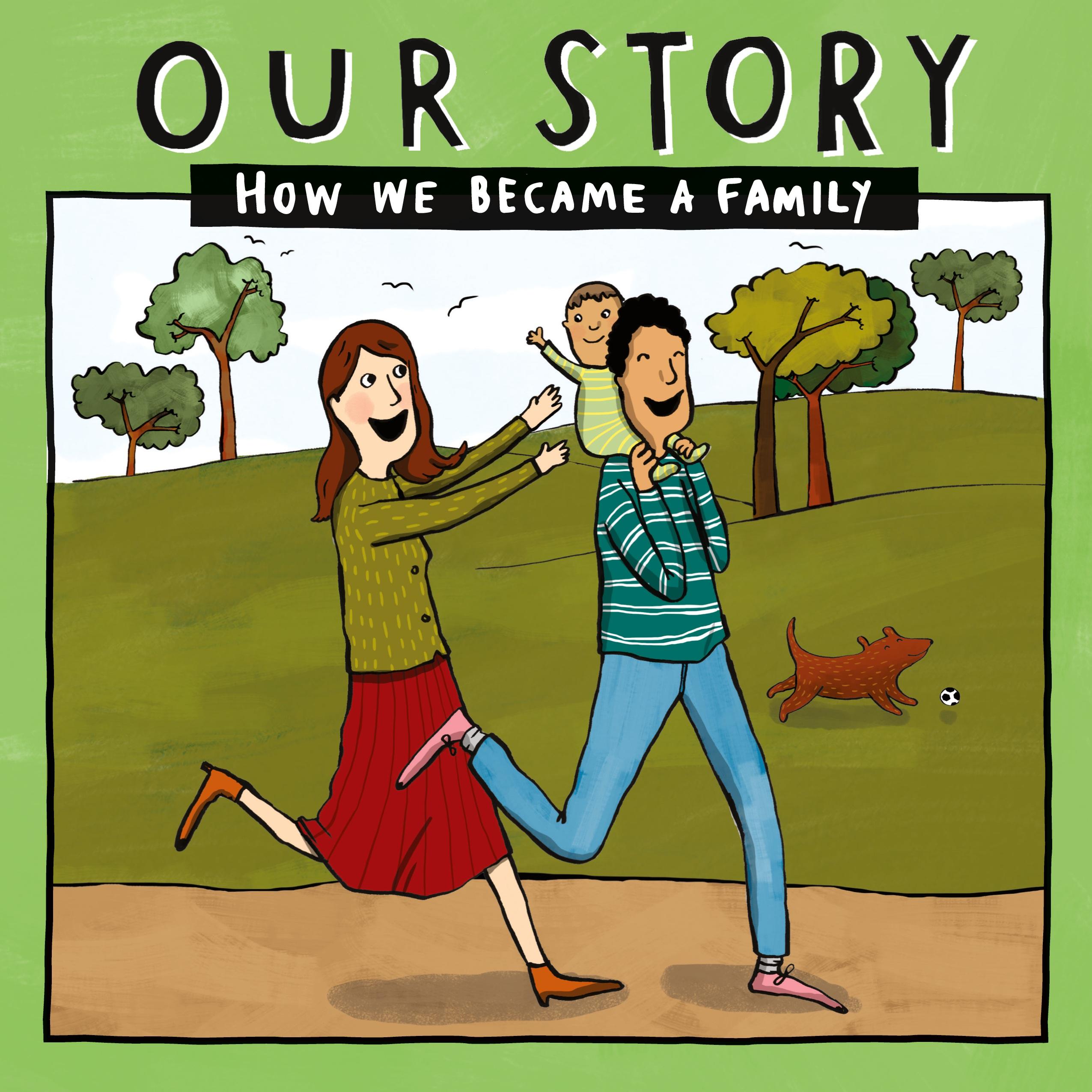 Vorderes Coverbild OUR STORY - HOW WE BECAME A FAMILY (7)