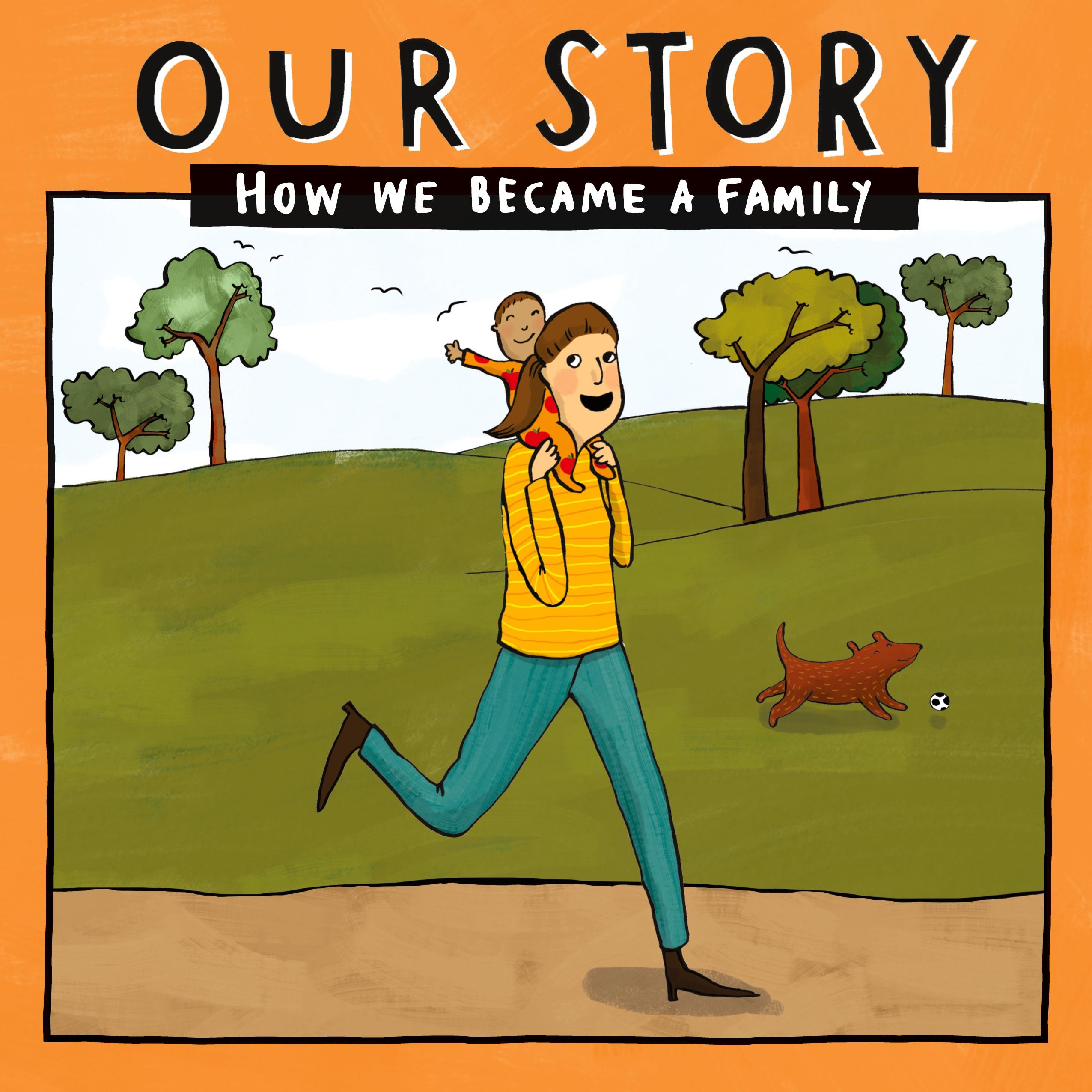 Vorderes Coverbild OUR STORY - HOW WE BECAME A FAMILY (35)