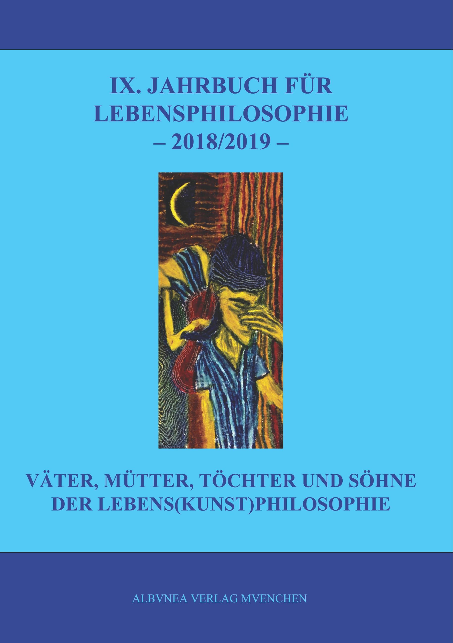 Vorderes Coverbild IX. Jahrbuch für Lebensphilosophie