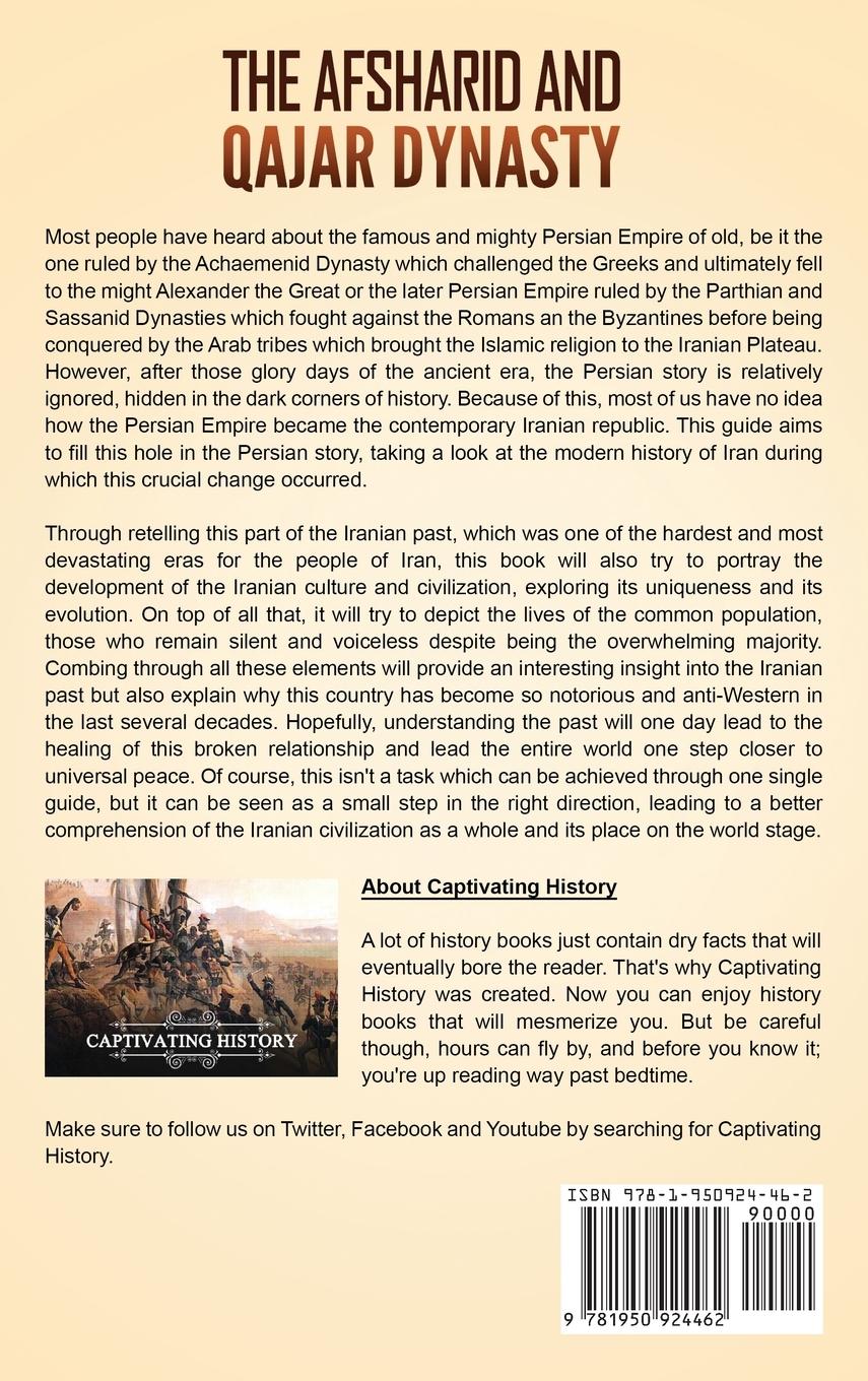 Rückseitencover The Afsharid and Qajar Dynasty