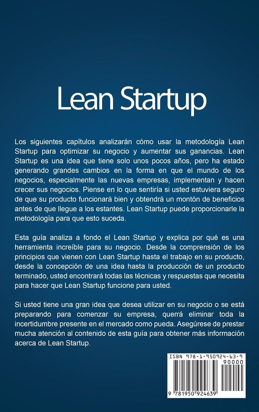 Rückseitencover Lean Startup
