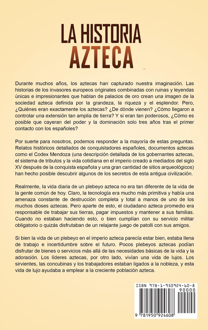 Rückseitencover La historia azteca