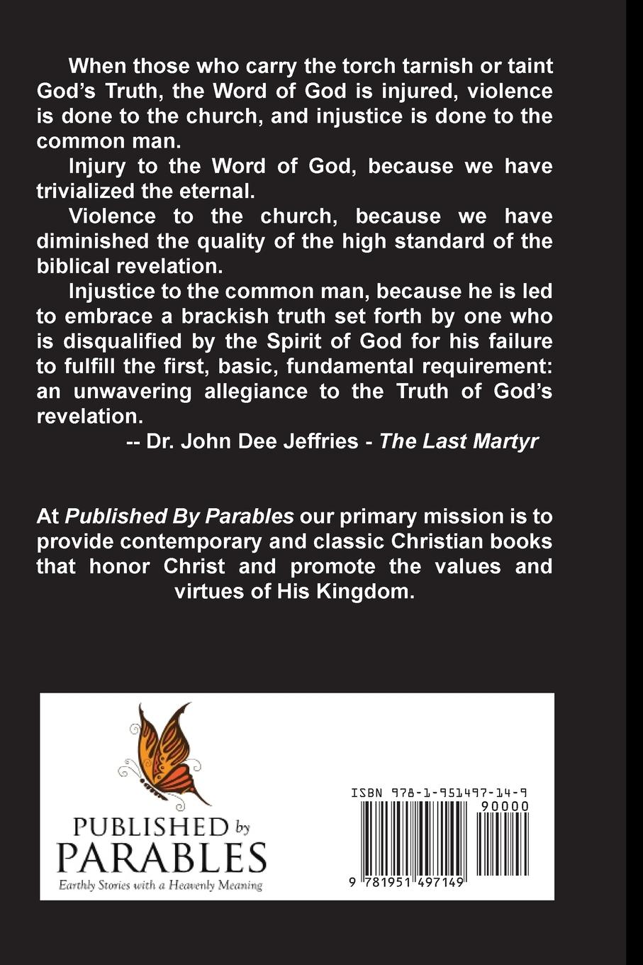 Rückseitencover The Lord's Prayer - Thomas Watson