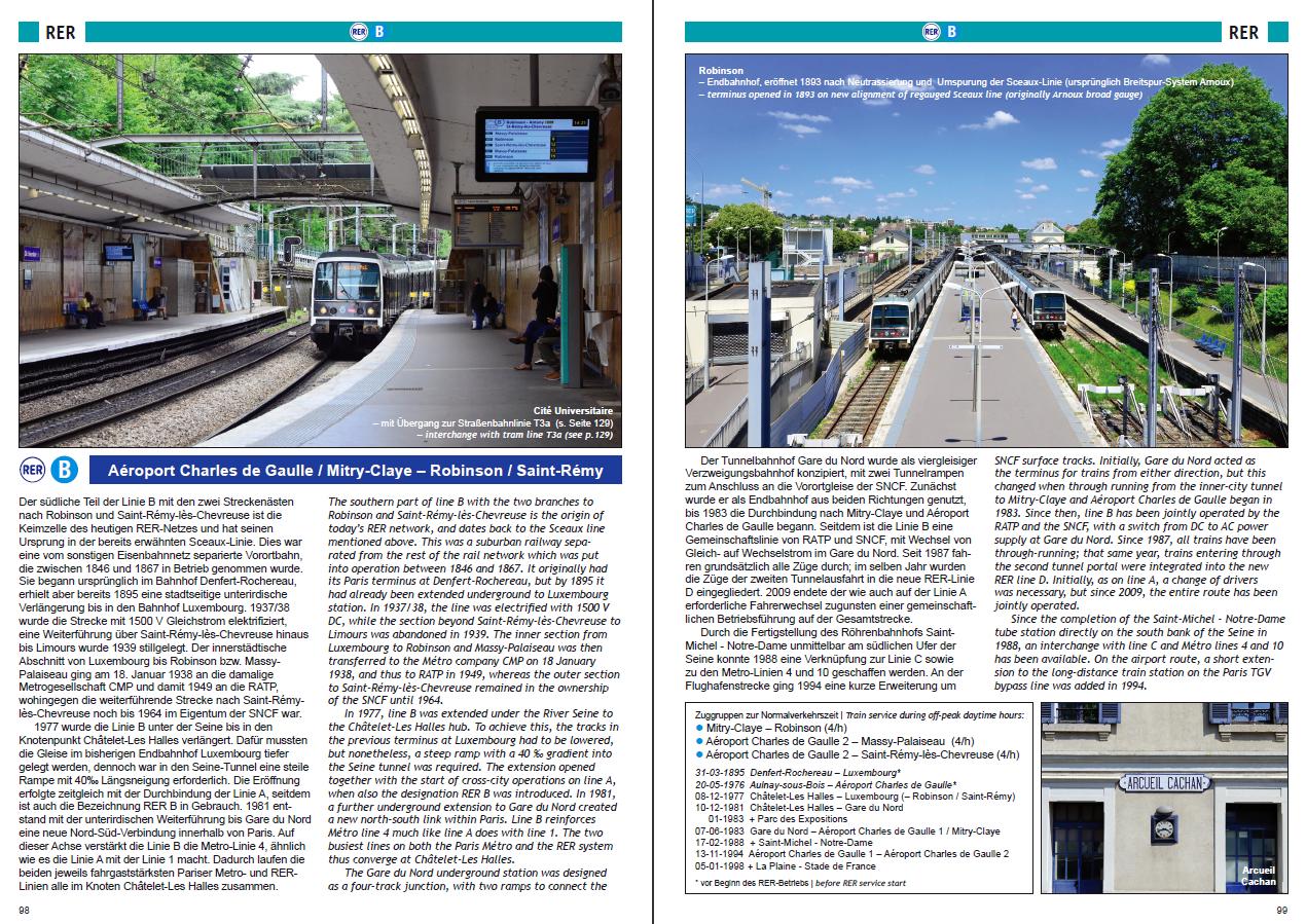 Beispielinhalt (Bild) U-Bahn, S-Bahn & Tram in Paris