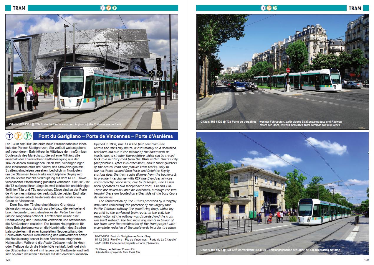 Beispielinhalt (Bild) U-Bahn, S-Bahn & Tram in Paris