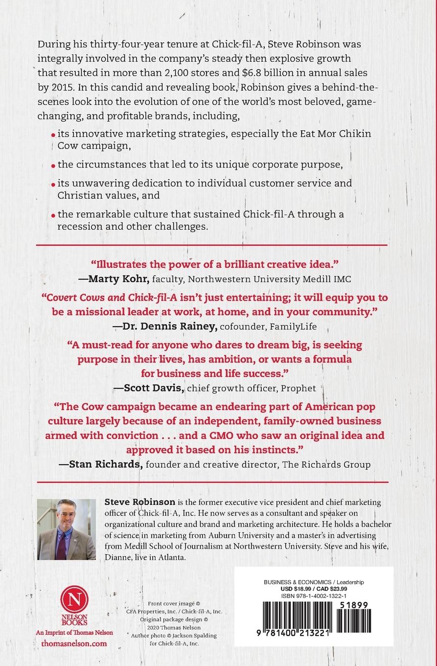 Rückseitencover The Covert Cows and Chick-Fil-A