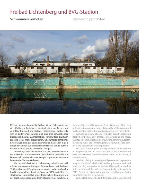 Beispielinhalt (Bild) Verlassene Orte / Abandoned Berlin, Band/Volume 2