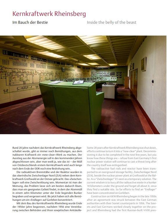 Beispielinhalt (Bild) Verlassene Orte / Abandoned Berlin, Band/Volume 2