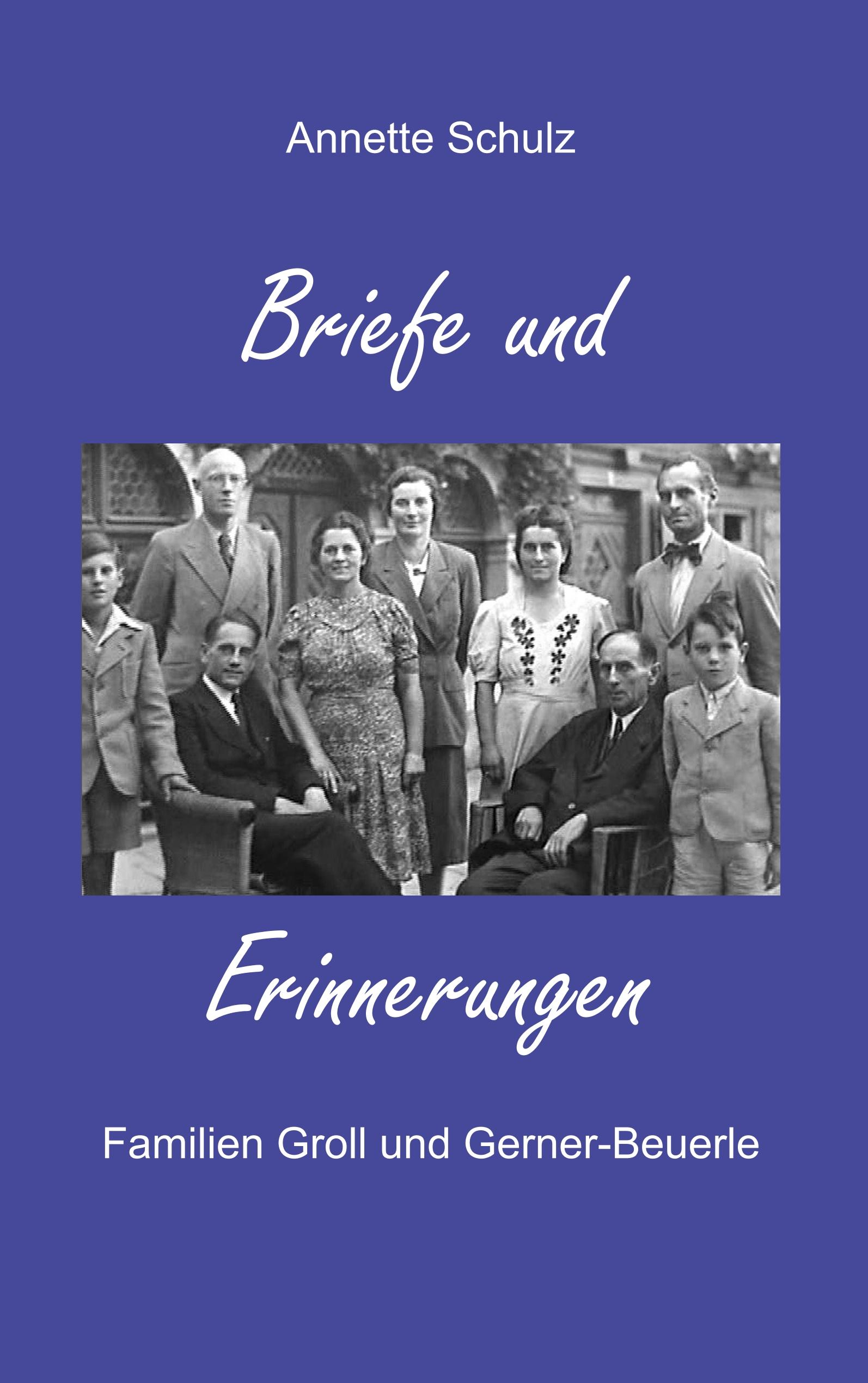 Vorderes Coverbild Briefe und Erinnerungen