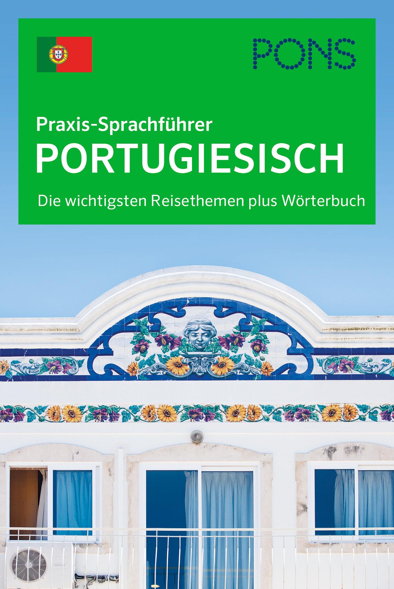 Vorderes Coverbild PONS Praxis-Sprachführer Portugiesisch