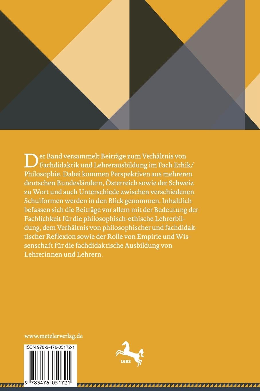 Rückseitencover Fachlichkeit und Fachdidaktik