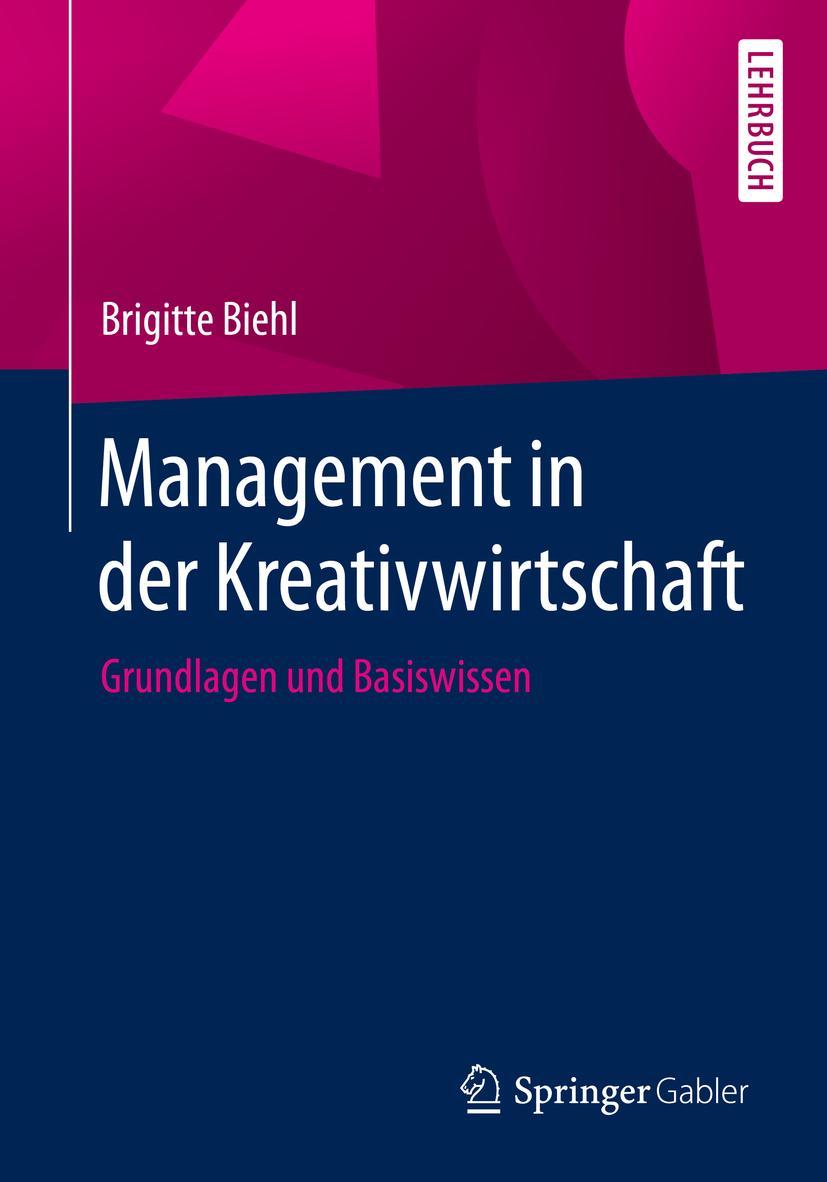 Vorderes Coverbild Management in der Kreativwirtschaft
