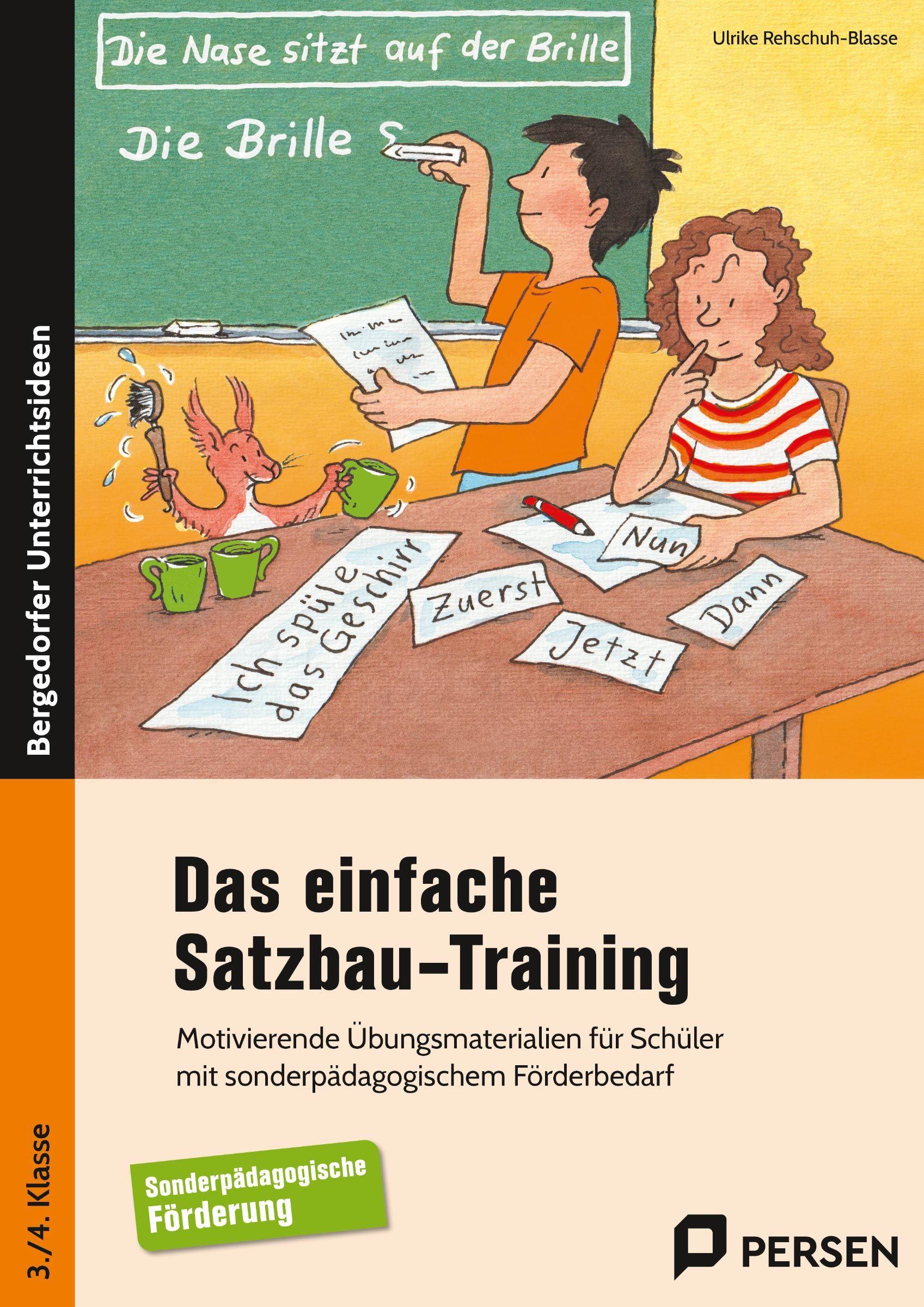 Vorderes Coverbild Das einfache Satzbau-Training