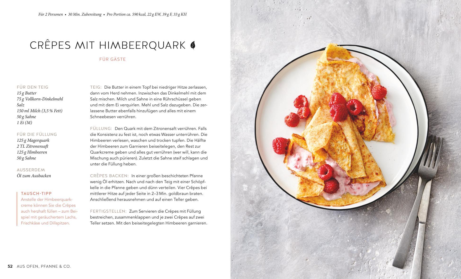 Beispielinhalt (Bild) Frühstück zuckerfrei