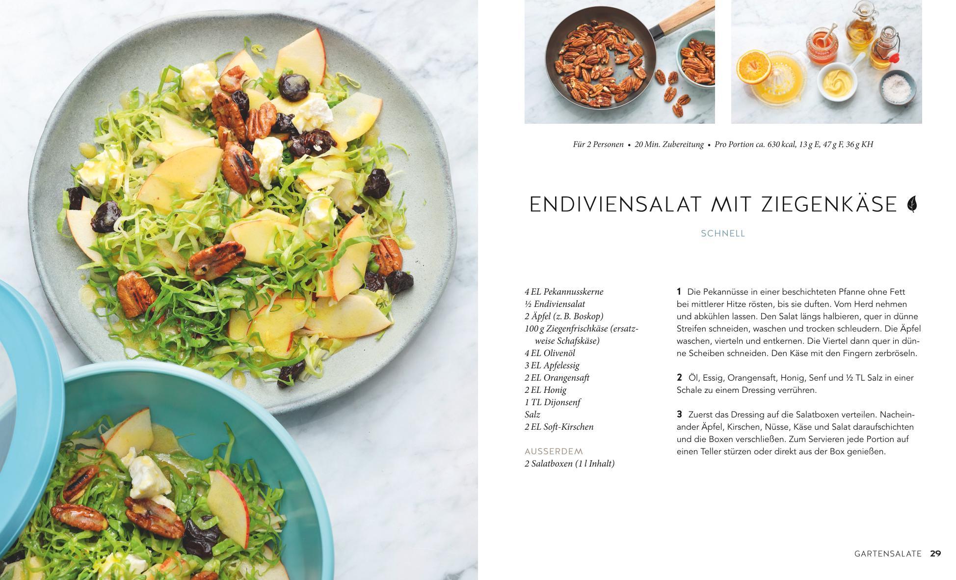 Beispielinhalt (Bild) Salate to go