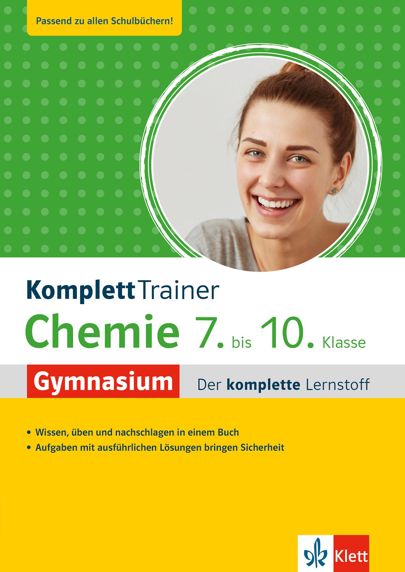 Vorderes Coverbild KomplettTrainer Gymnasium Chemie 7. - 10. Klasse