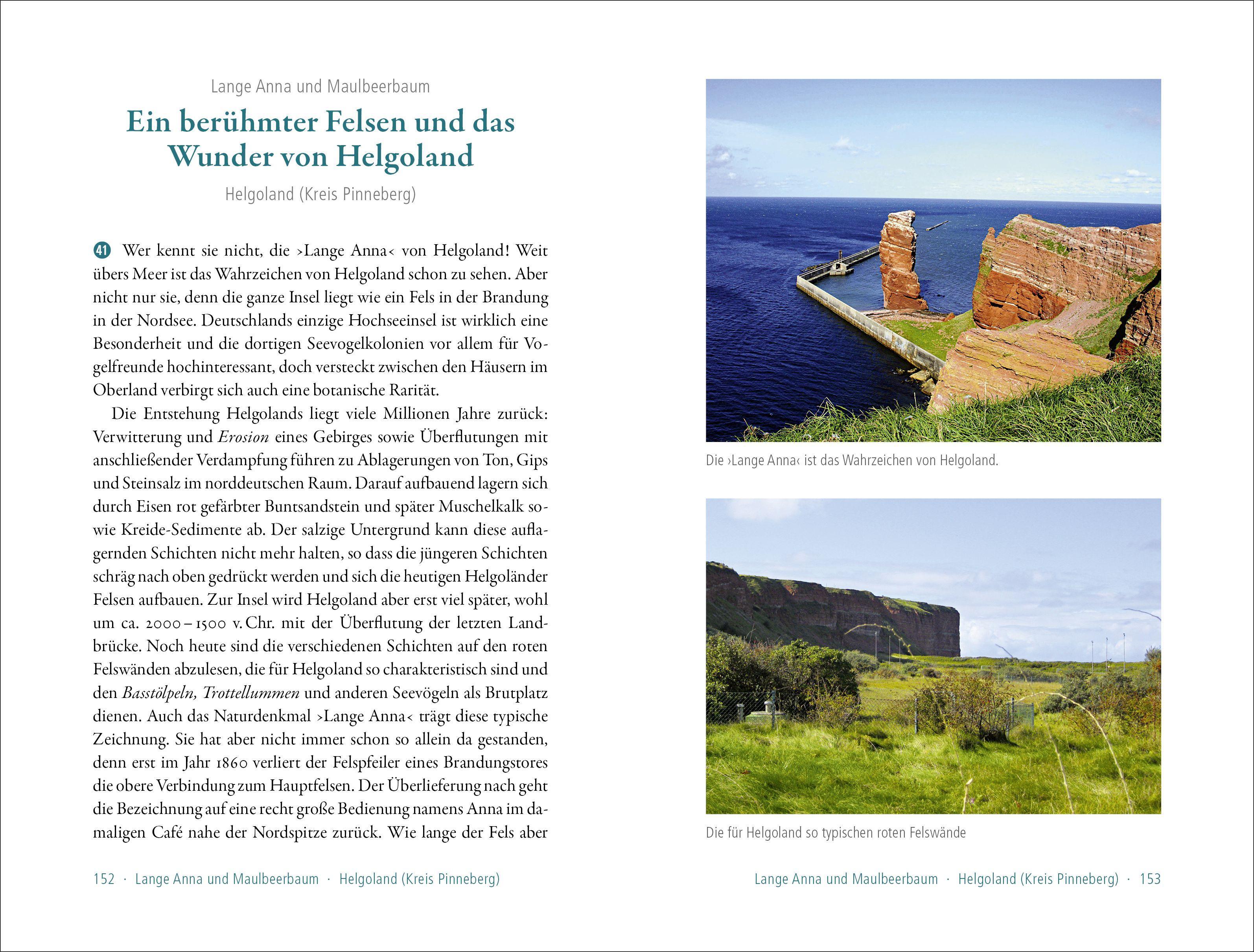 Beispielinhalt (Bild) 50 sagenhafte Naturdenkmale in Schleswig-Holstein