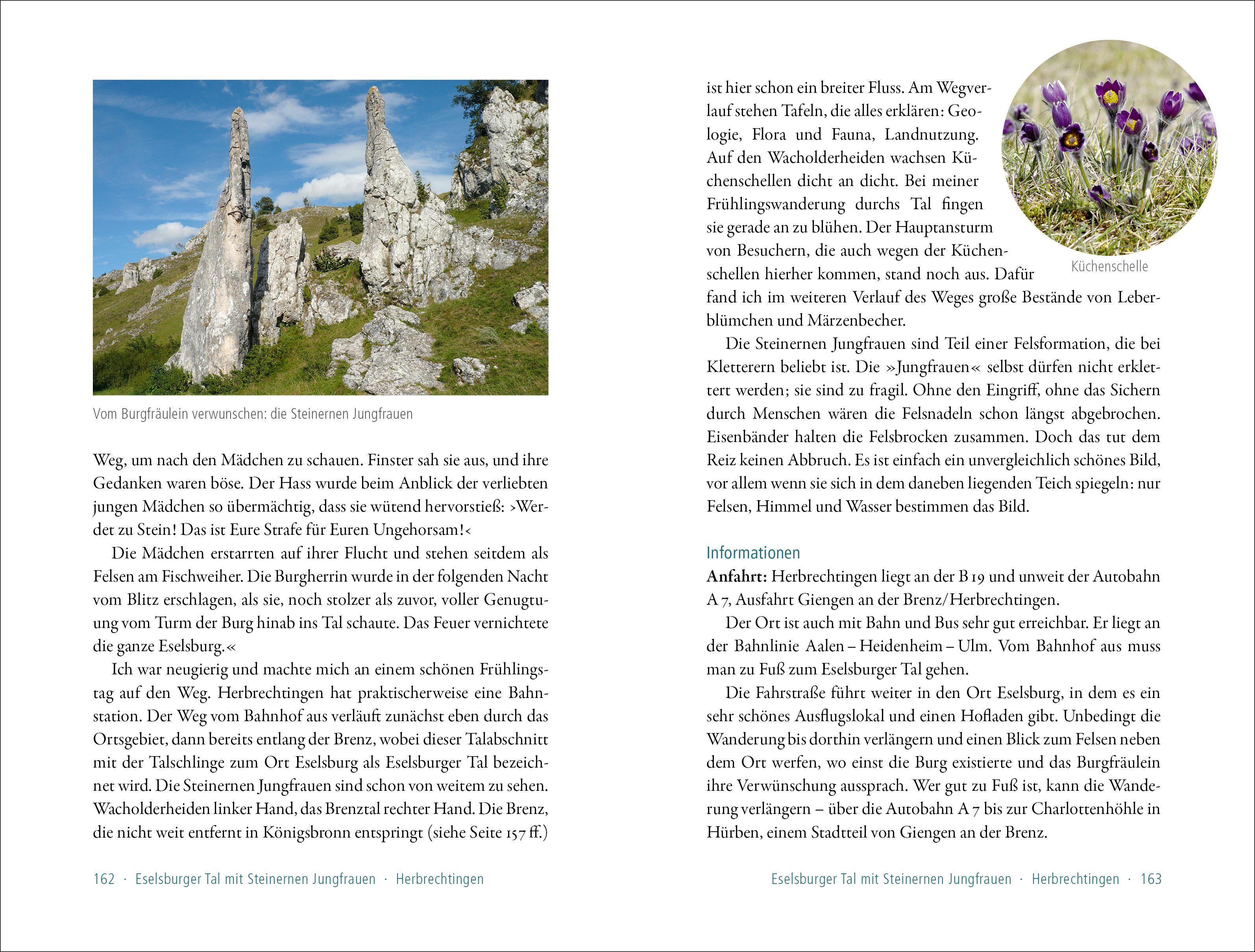 Beispielinhalt (Bild) 50 sagenhafte Naturdenkmale in Baden-Württemberg: Odenwald, Neckarland, Hohenlohe, Ostalb, Nordschwarzwald