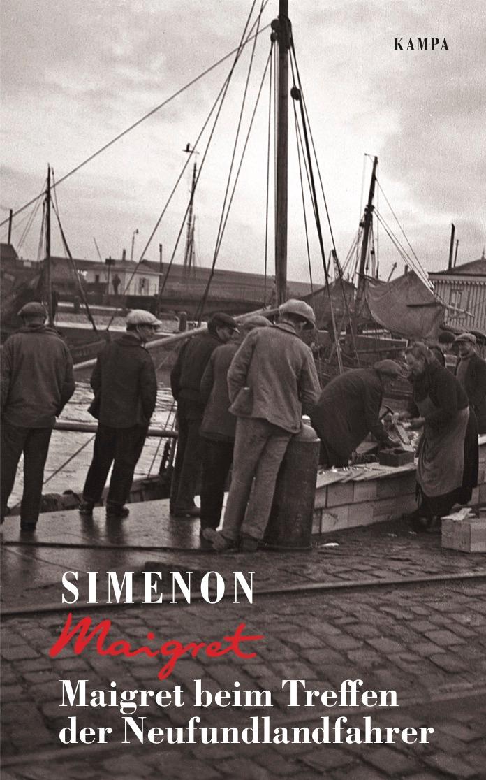 Vorderes Coverbild Maigret beim Treffen der Neufundlandfahrer